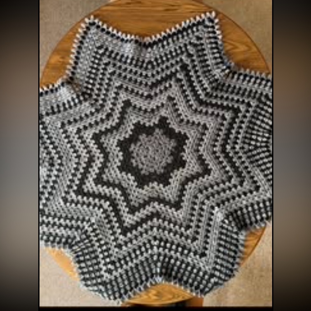 Handmade 8 point star blanket